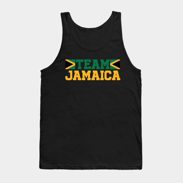 Team Jamaica - Summer Olympics Tank Top by Issho Ni